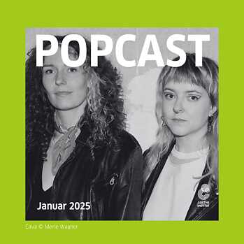 Visual til januarafsnittet af Popcast 2025