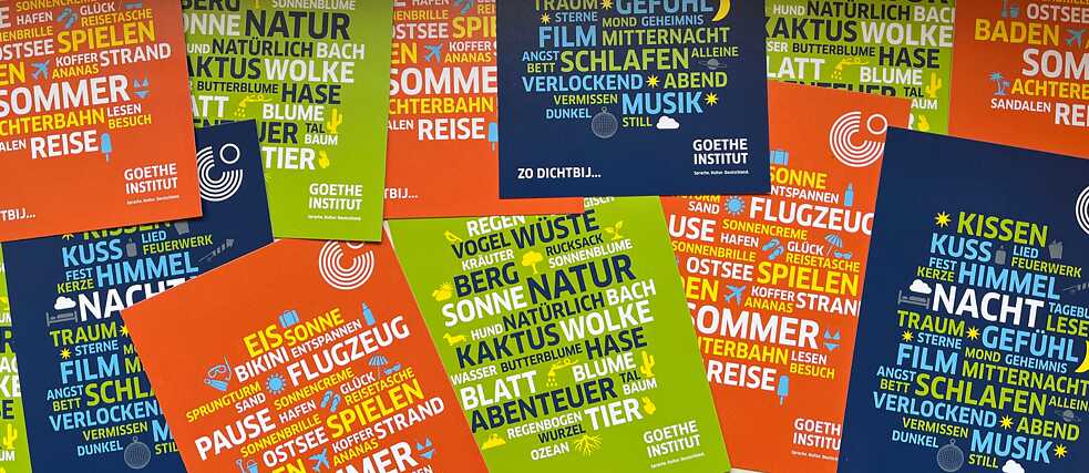 Wortschatz-Poster „Zo dichtbij“