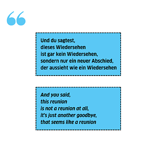 Decar-Zitat II Deutsch Englisch