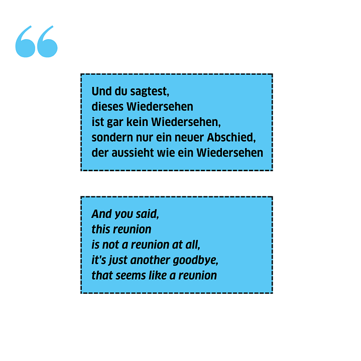 Decar-Zitat II Deutsch Englisch