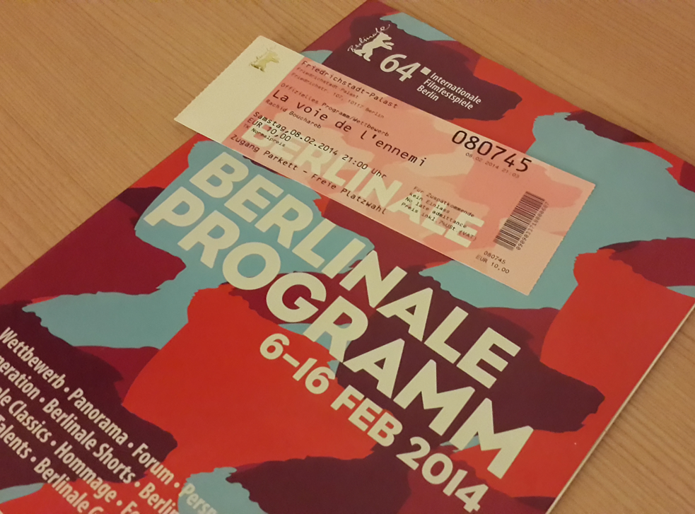 Das einzige Ticket, das ich für 2014 bezahlt habe.