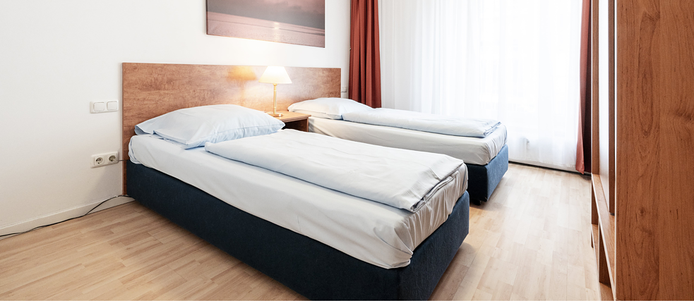 Ein Zimmer im Hotel Christl.