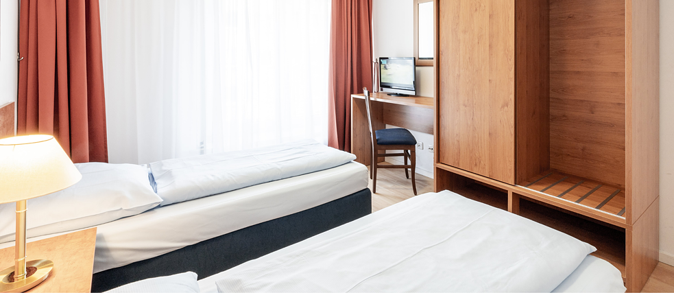 Ein Zimmer im Hotel Christl.