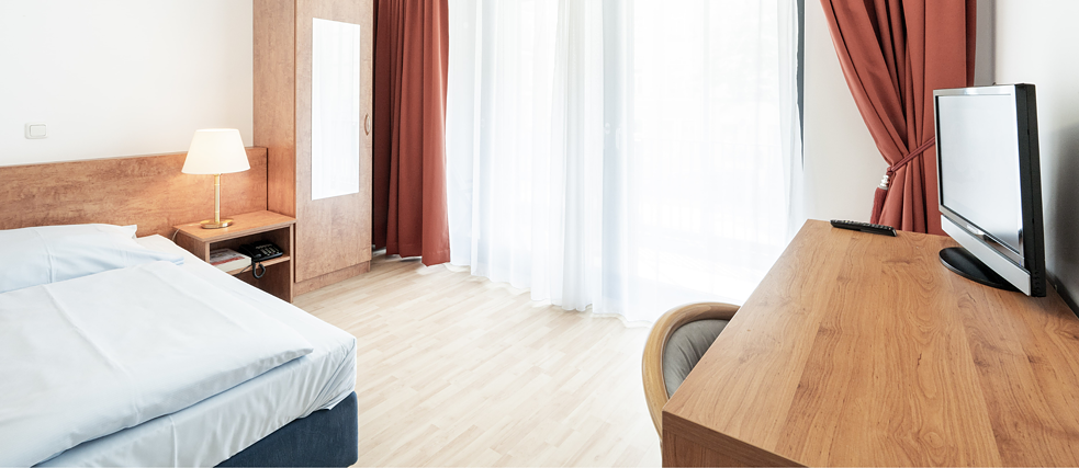 Ein Zimmer im Hotel Christl.