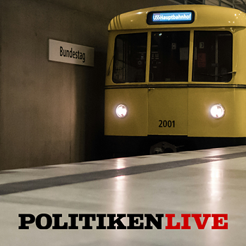 Foto af metroen i Berlin