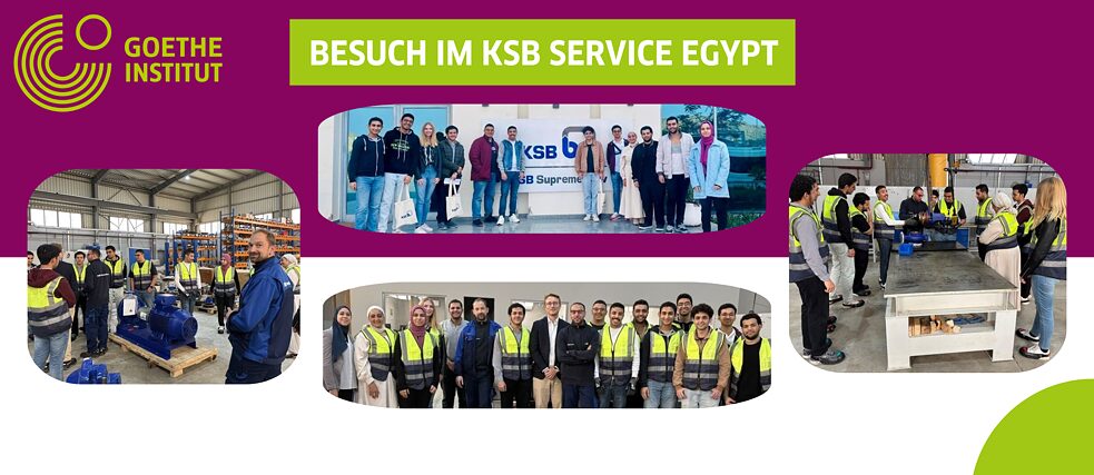 من النظرية إلى التطبيق: زيارة طلاب السنة التحضيرية في مصر لشركة KSB Service Egypt