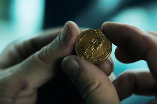 Detail shot of The Coin in "Crooks"