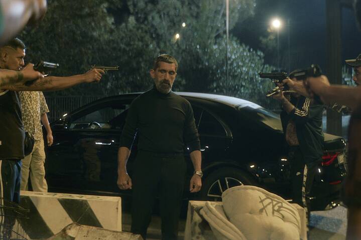 Erdal Yildiz as Hassan Al Walid in "Crooks"