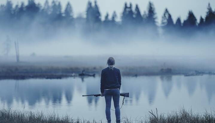 Still frame from the SKY Germany original Serie"Pagan Peak/Der Pass"