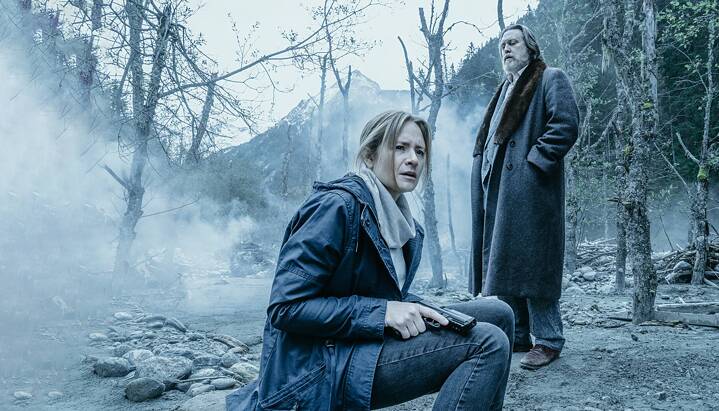 Still frame from the SKY Germany original Serie"Pagan Peak/Der Pass"