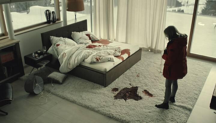 Standbild aus der Sky Germany Original Serie "Der Pass"