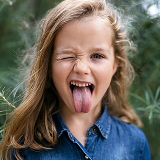 Girl in front of computer