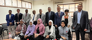 زيارة السفير لتكريم الطالبات في أسوان - 2023