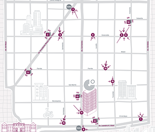 El centro ha muerto, viva el centro - Instalaciones audiovisuales en el Microcentro