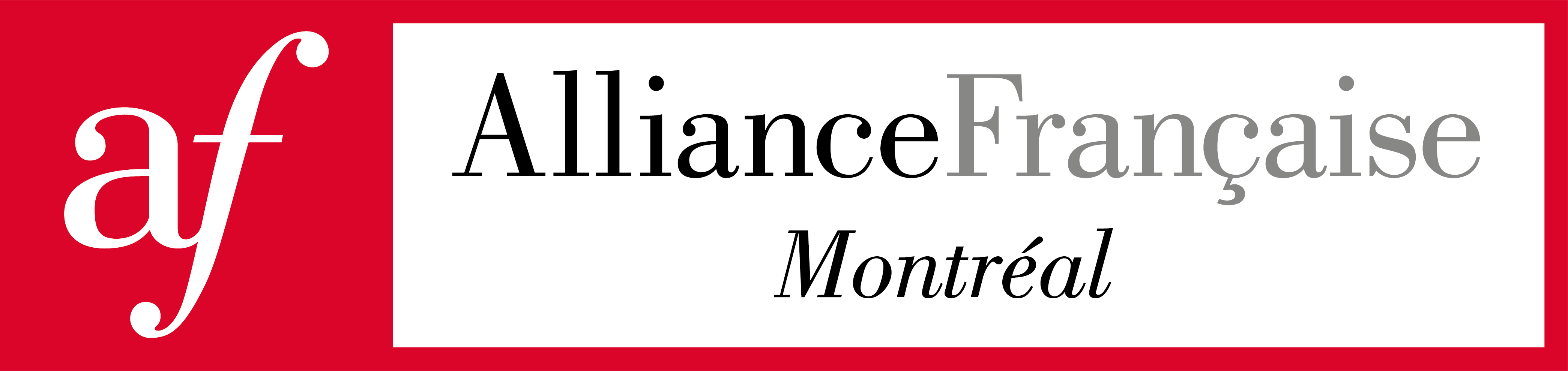 Logo Alliance Francaise Montréal