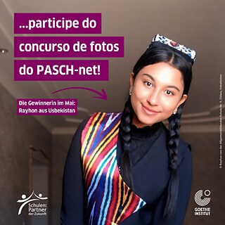 Gewinnerin des Wettbewerbes im Mai