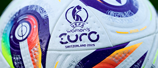 Adidas Konektis Pro: Nahaufnahme des offiziellen Spielballs für die Europameisterschaft in der Schweiz