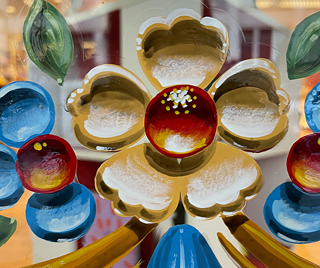 Foto fileteado en vidriera Goethe-Institut