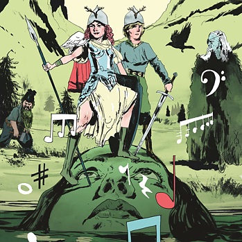 Illustration til operaen Ringen