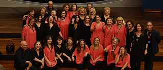 Ein Gruppenfoto des Daltrocanto-Chors.