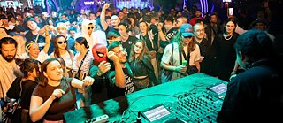 Auf dem Festivalgelände 