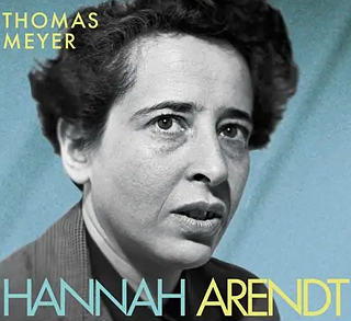 Schwarz-weiss Foto von Hannah Arendt