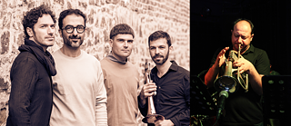 أربعة رجال، عازف بوق 