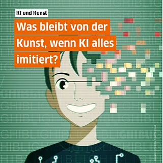 Zeitgeister KI und Kunst quadratisch