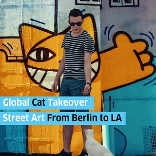 Cat Street Art from Berlin to LA