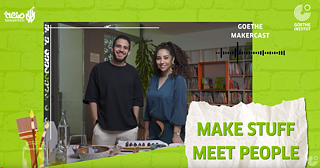 Omar Elsafty mit Ro’ya Zanaty, Gründerin von NEO | Foto (Ausschnitt)