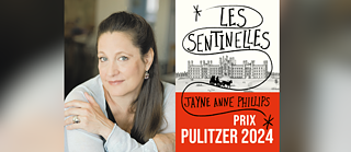 Portraitfoto der Autorin Jayne Anne Phillips und Cover ihres Romans