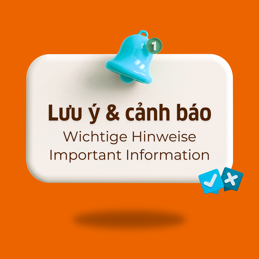 HAN Wichtige Hinweise Prüfung 1500