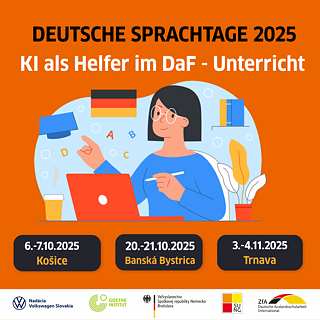 Deutsche Sprachtage 2024 -  Deutsch als Chance - Košice, Banská Bystrica, Nitra