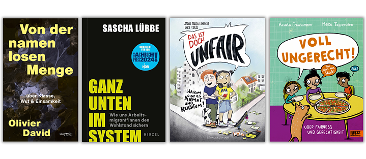 Buchcover der besprochenen Bücher