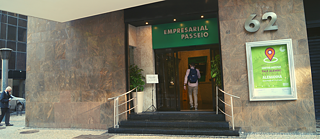 Fassade des Gebäudes des Goethe-Institut Rio de Janeiro