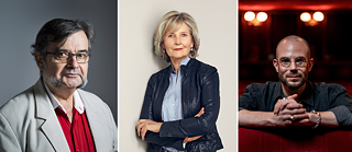 Porträt von O. Mannoni, H. Kämper und C. Viktorovitch