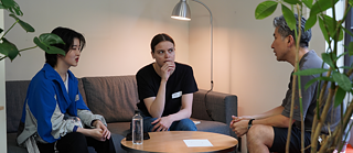 Tandemcafé im September quer