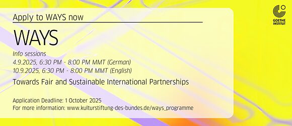 WAYS – Towards Fair and Sustainable International Partnerships