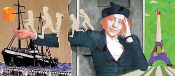 Illustration: Hannah Arendt in Paris