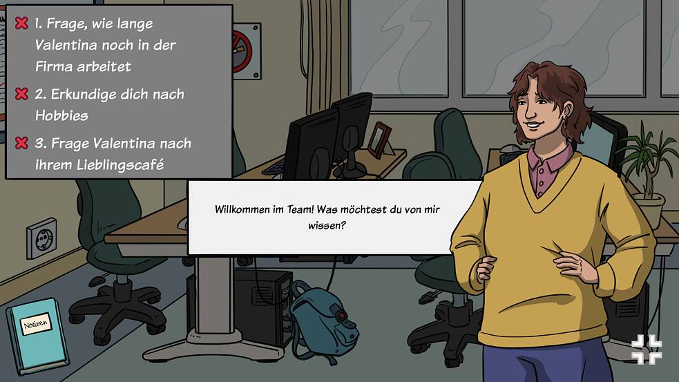 Serie "Mein erster Arbeitstag" KI-Gespräche