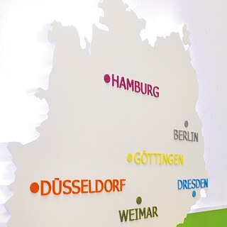 Eingang zu unseren Klassenräumen