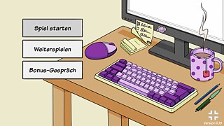 Serie "Mein erster Arbeitstag" Weiterspielen und Speichern