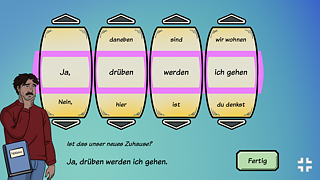 Serie „Unser neues Zuhause“ Wortkarussell