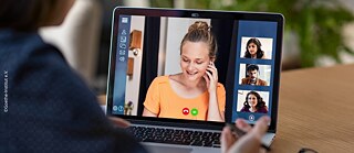 Menschen, die im Deutschunterricht verbunden sind