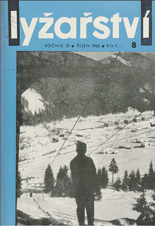 Mlynky na obálke časopisu „Lyžářství“