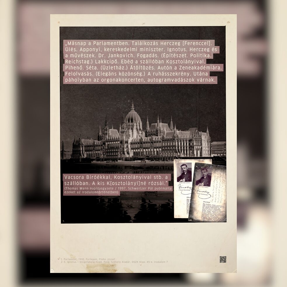 Thomas Manns erster Besuch in Budapest