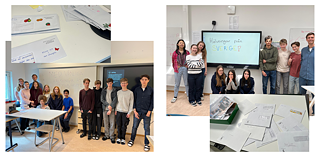 Gruppenfoto und Briefe