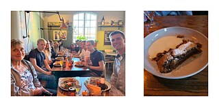 Stärkung im „Schnitzelplatz“