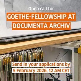 Goethe-Fellowship at documenta archiv