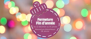 Fermeture de noël